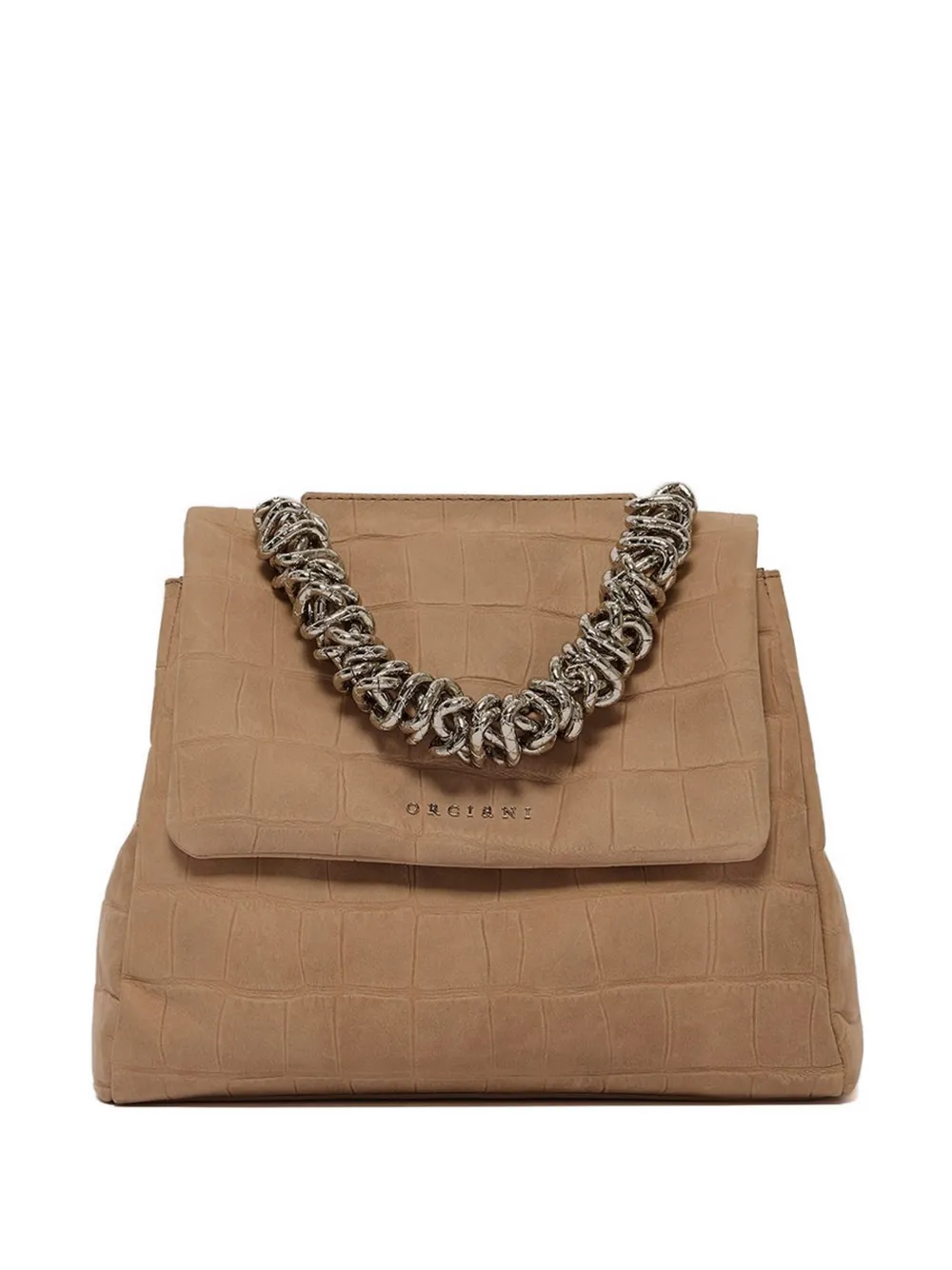 Orciani Small Sveva Twilight Tote Bag In Neutral