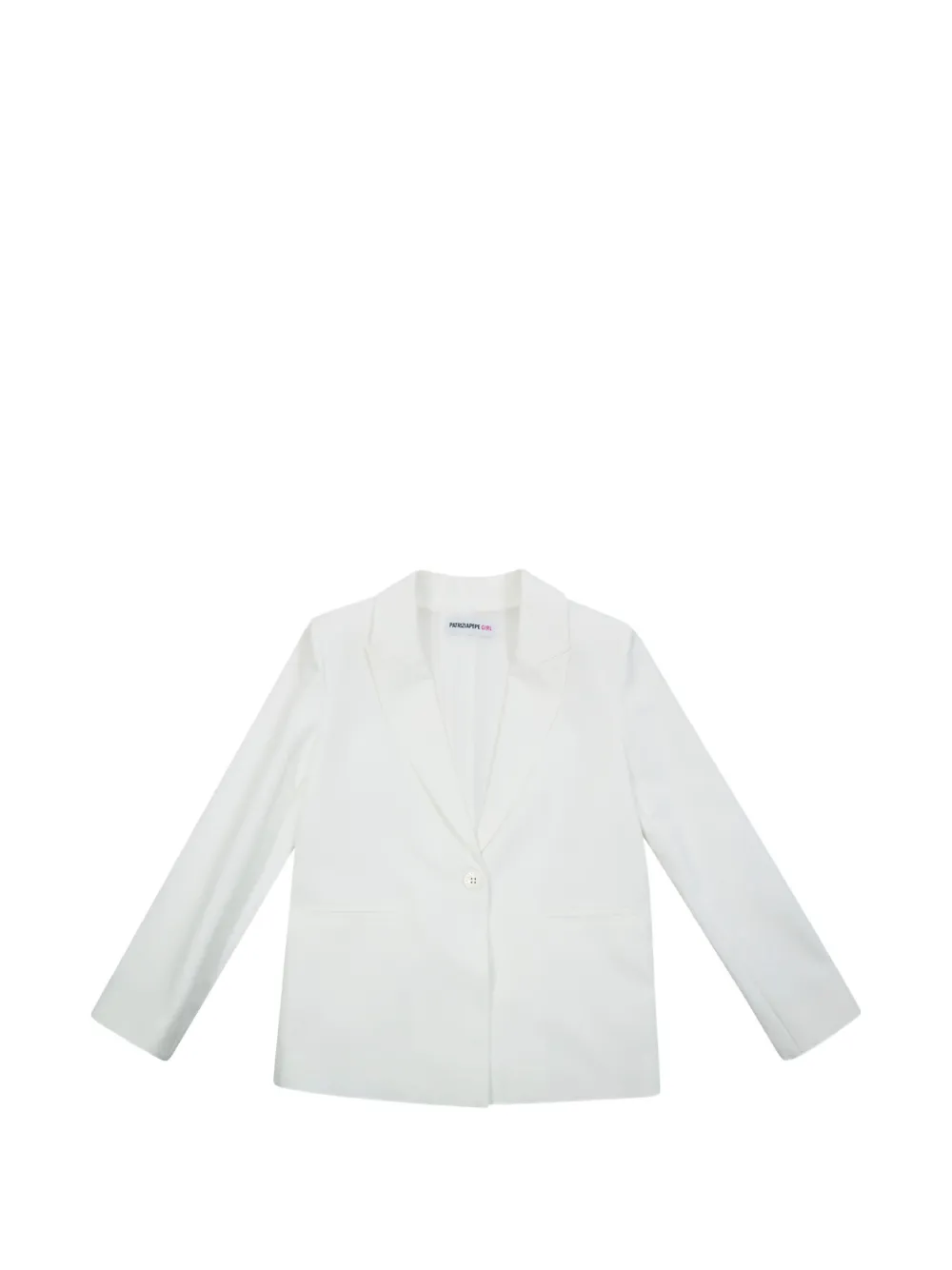 Patrizia Pepe girl Blazer monopetto - Bianco