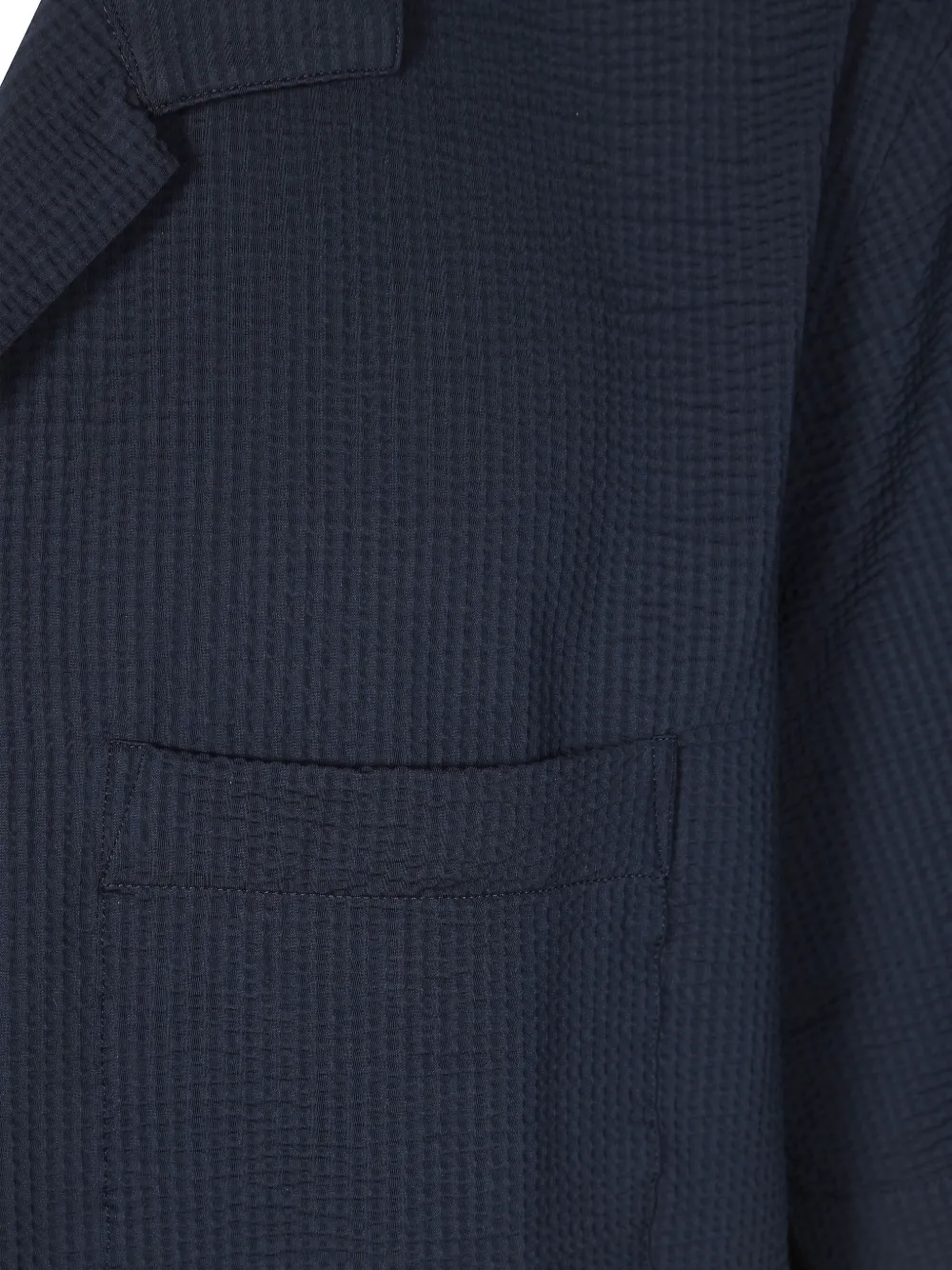 Xacus Overhemd met korte mouwen Blauw