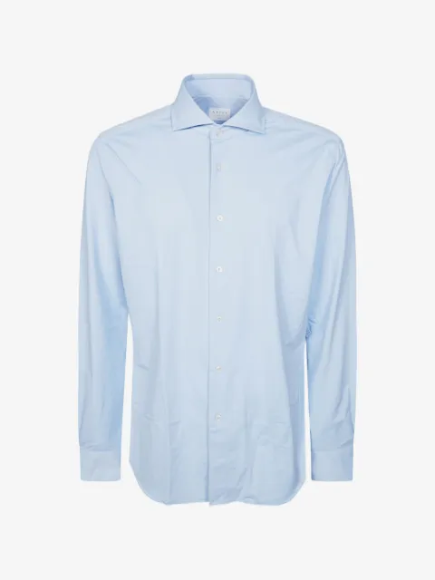 Xacus french-collar shirt