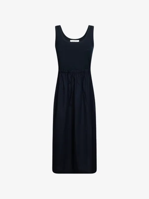ALPHA STUDIO vestido largo con cordones