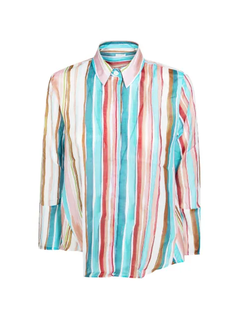 Robert Friedman striped shirt