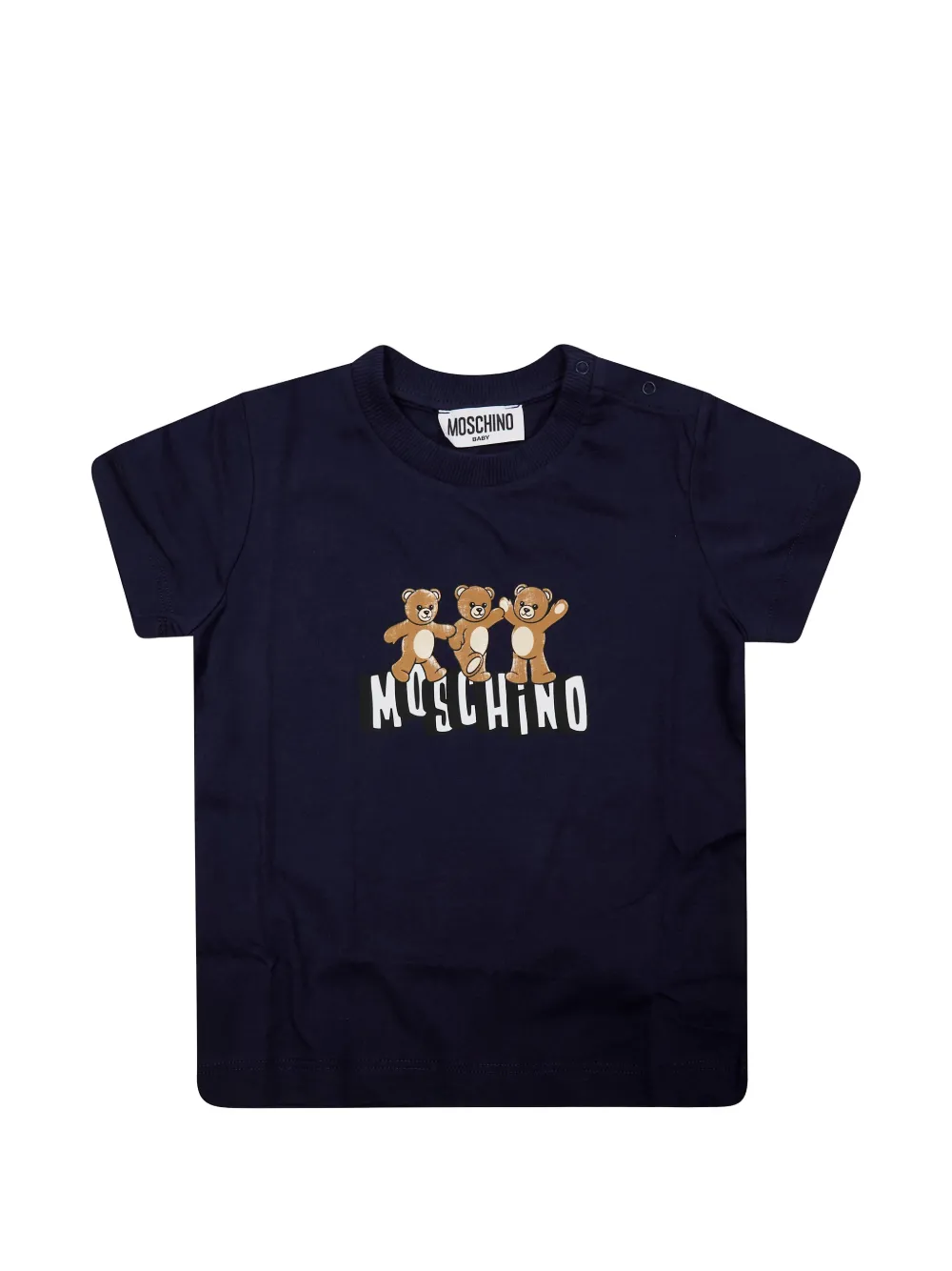 Moschino Kids toy-graphic T-shirt - Blu