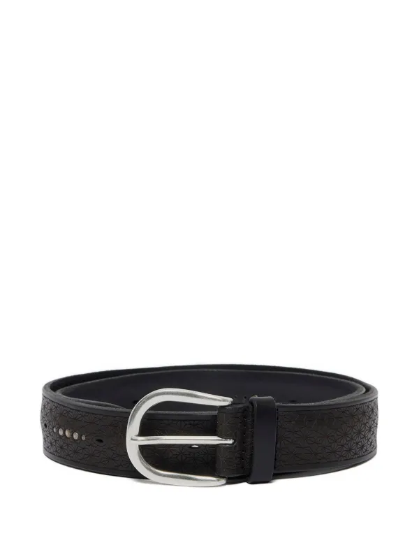 Orciani Silver Stud Skinny Leather Belt Orciani Silver Stud Skinny Leather Belt ekhataexpress.com main image 4