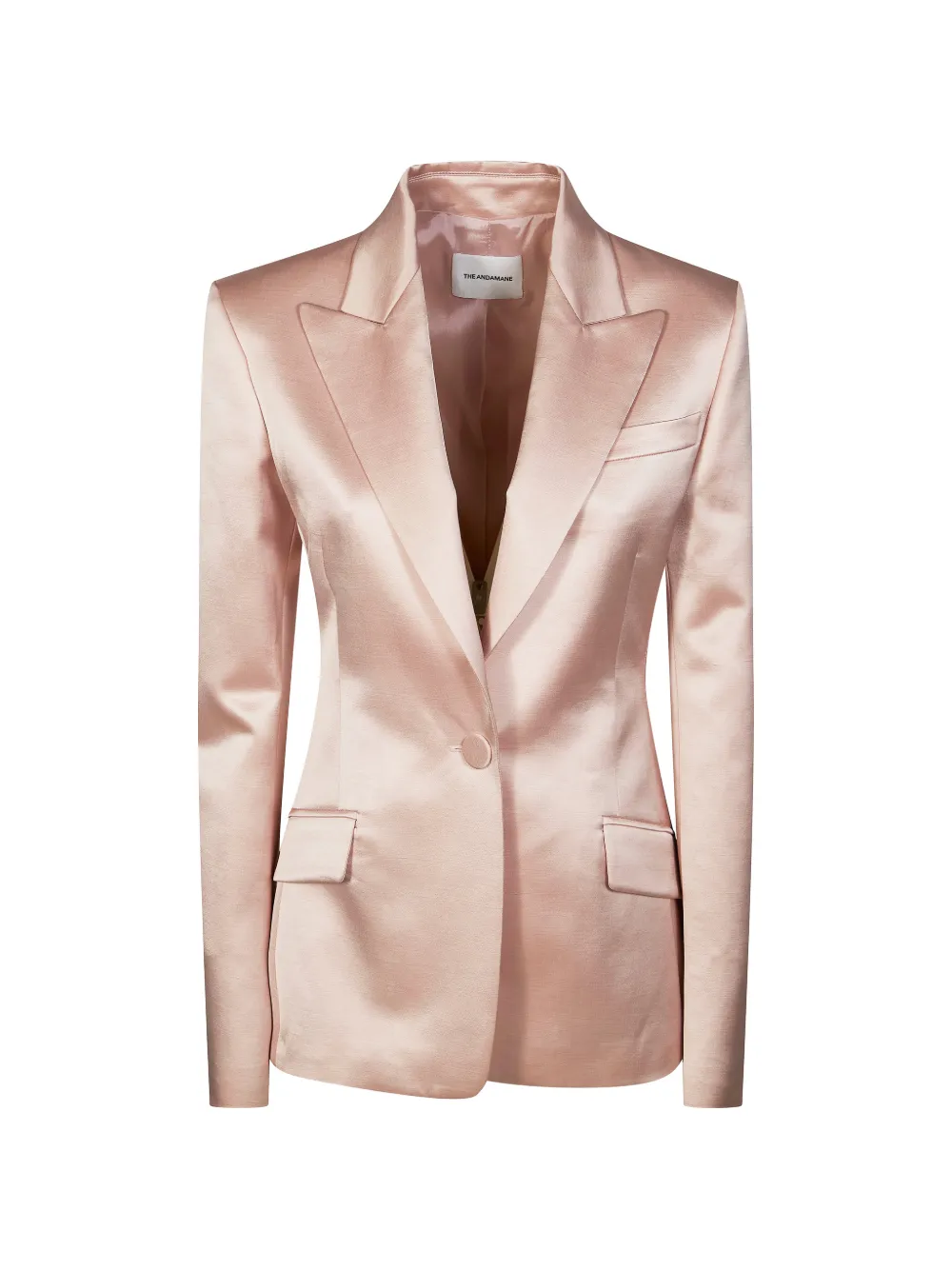 THE ANDAMANE Bianca buttoned blazer - Pink