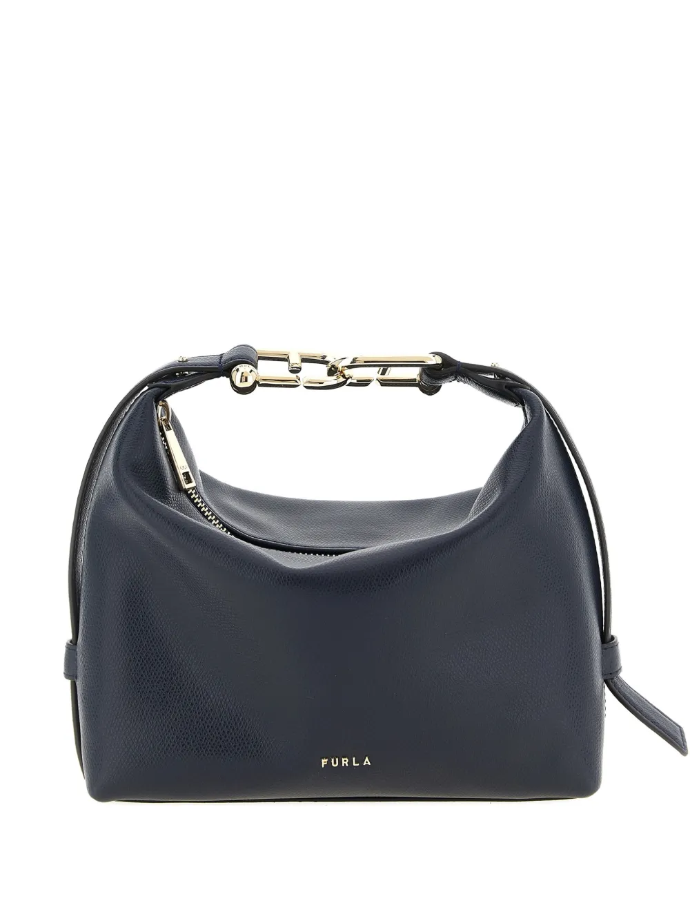 Furla Tonie logo shoulder bag - Blu