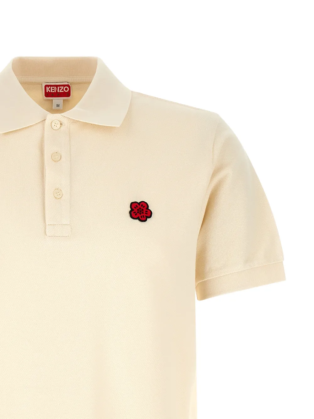 Kenzo Poloshirt met geborduurd logo Beige