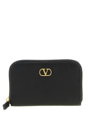 Valentino Garavani ロックスタッズ チェーンウォレット S | ブラック