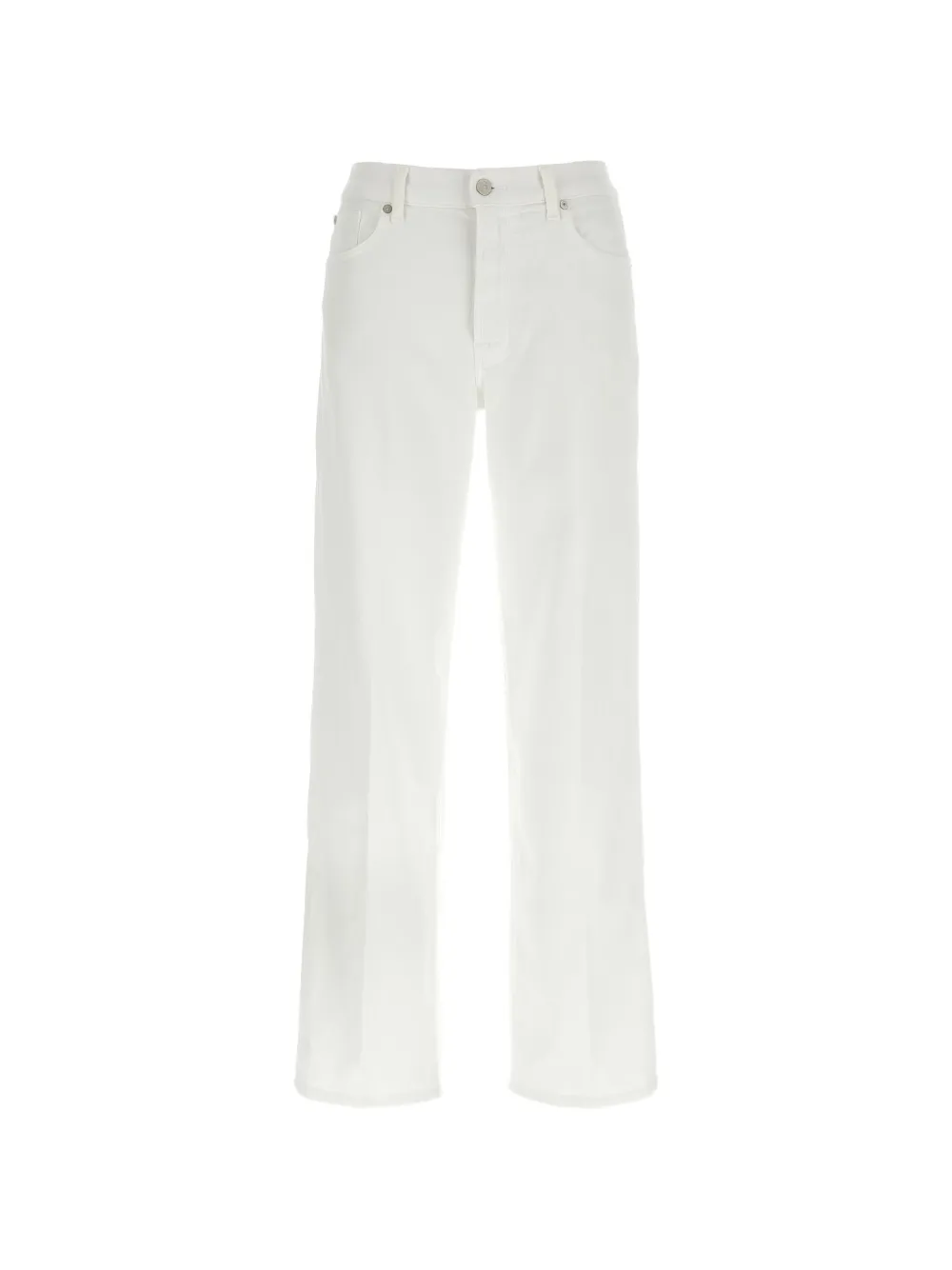 7 For All Mankind stovepipe denim jeans - Bianco