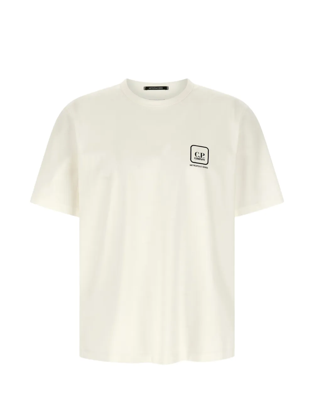 C.P. Company Metropolis Series logo-print crew-neck T-shirt - Toni neutri
