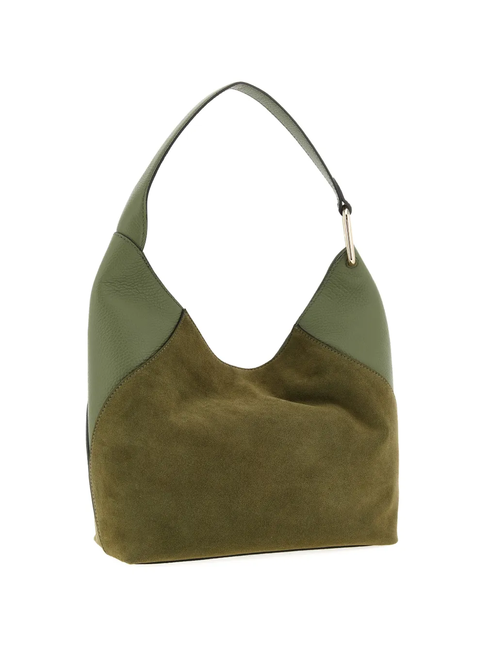 Furla Lara schoudertas met logo Groen