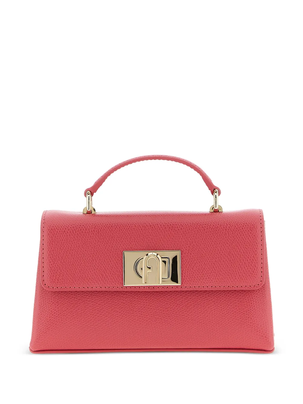 Furla mini 1927 leather tote bag - Rosa
