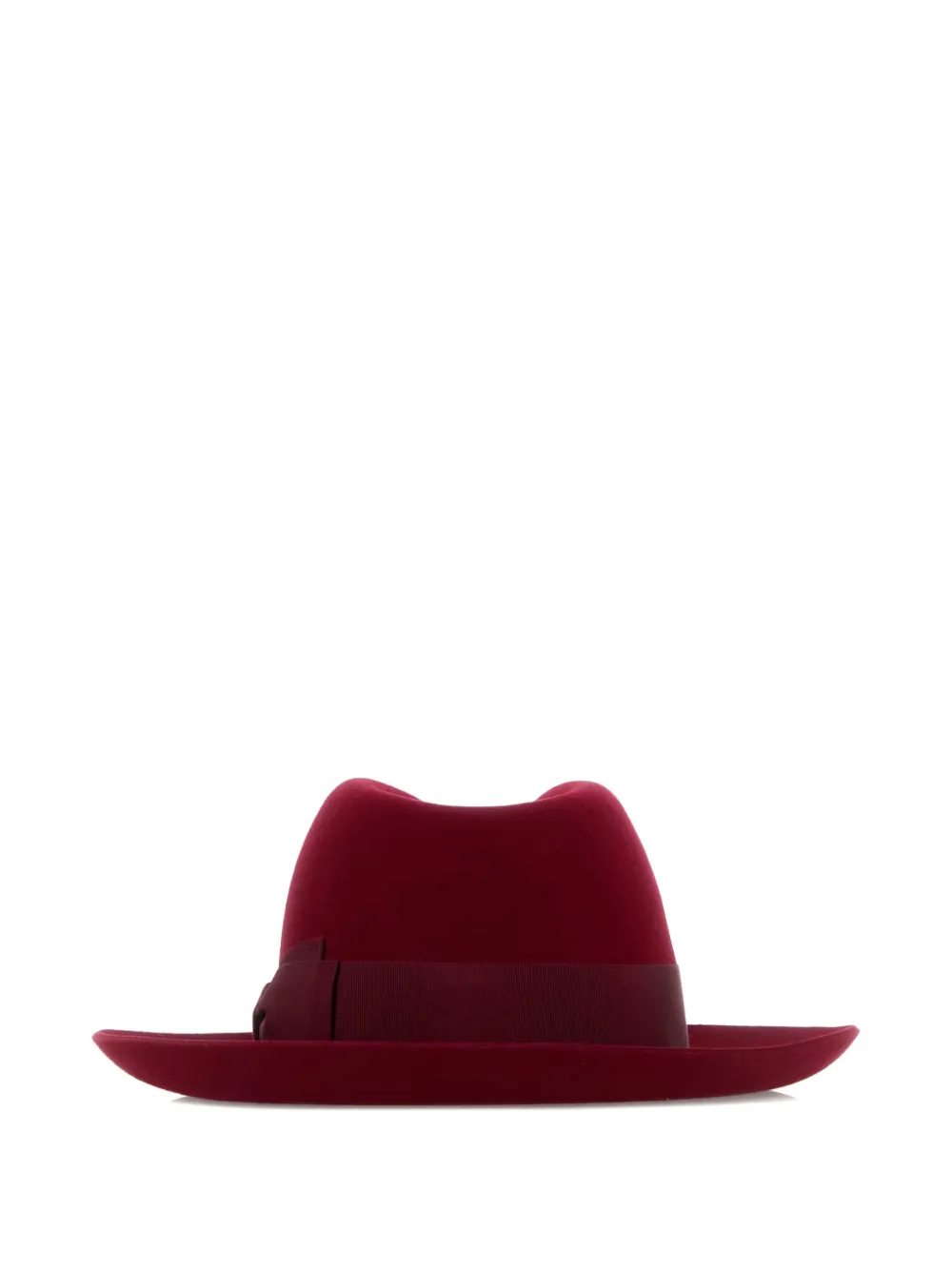 Borsalino Alexander fedora hat - Rosso