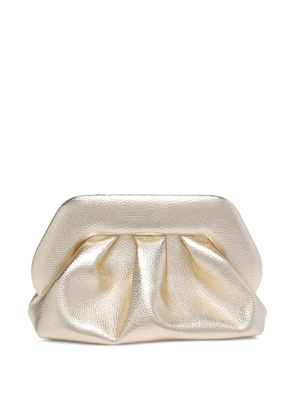 Themoirè medium Bios clutch bag - Oro