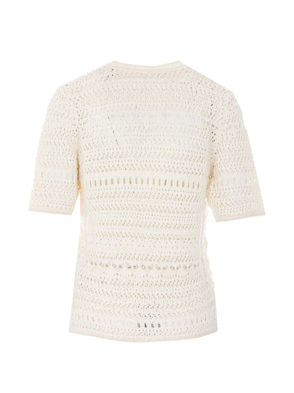 Fabiana Filippi T-shirt met korte mouwen Beige