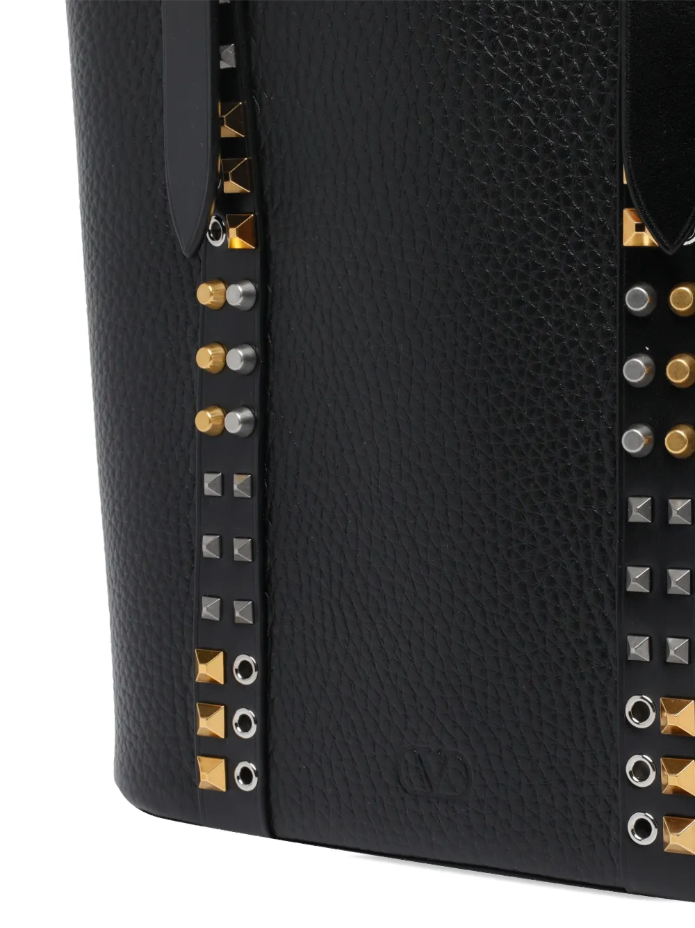 Valentino Garavani Rockstud shopper Zwart