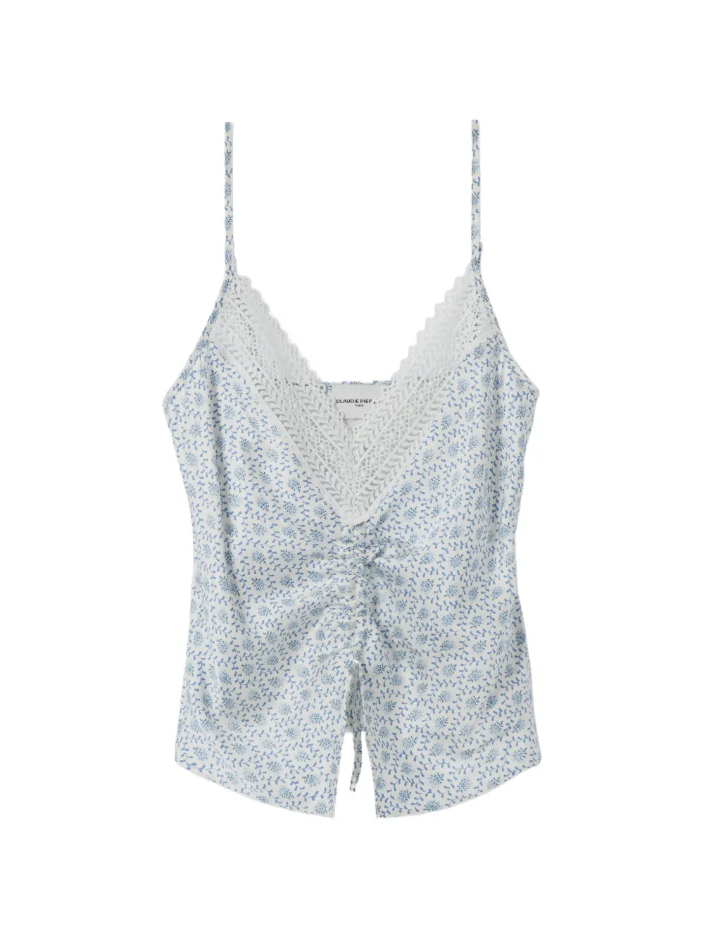 Claudie Pierlot lace floral top - Bianco