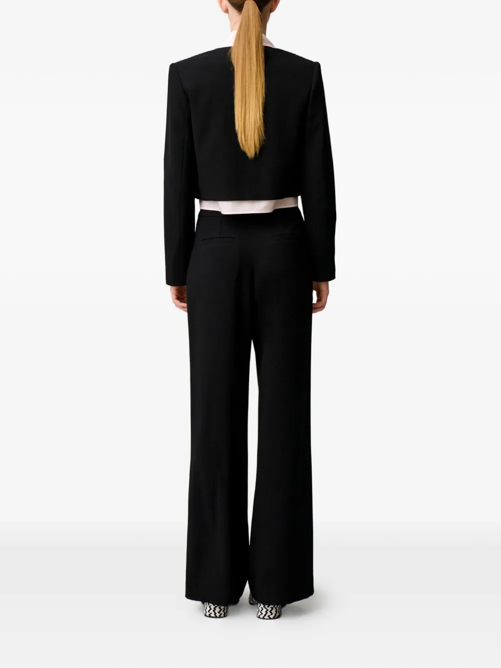 Claudie Pierlot Sailor broek Zwart