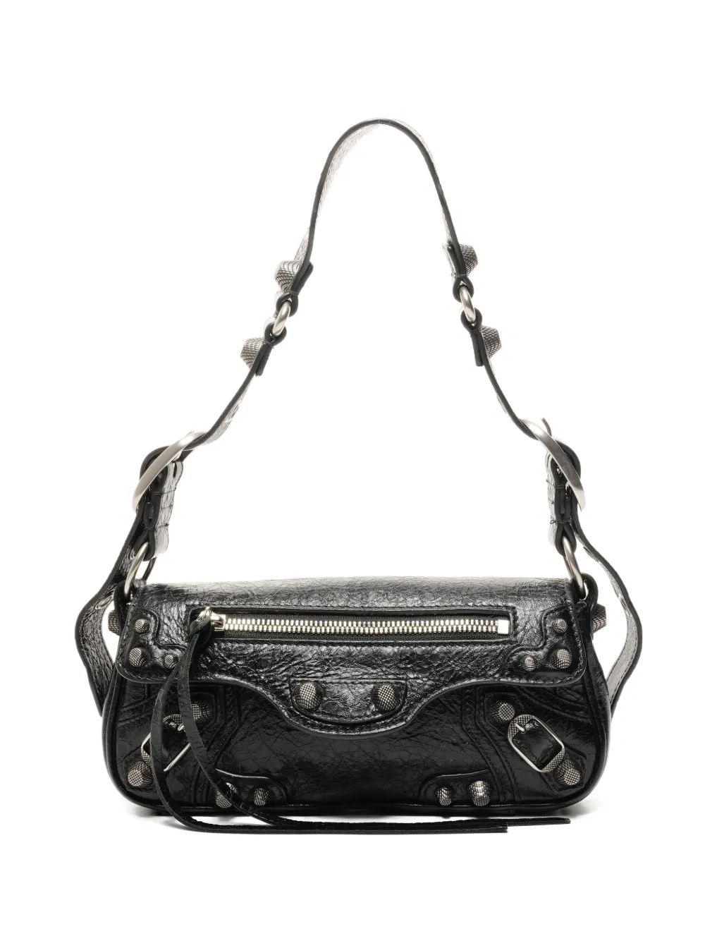 Balenciaga Pre-Owned 2020-2025 studs shoulder bag - Nero