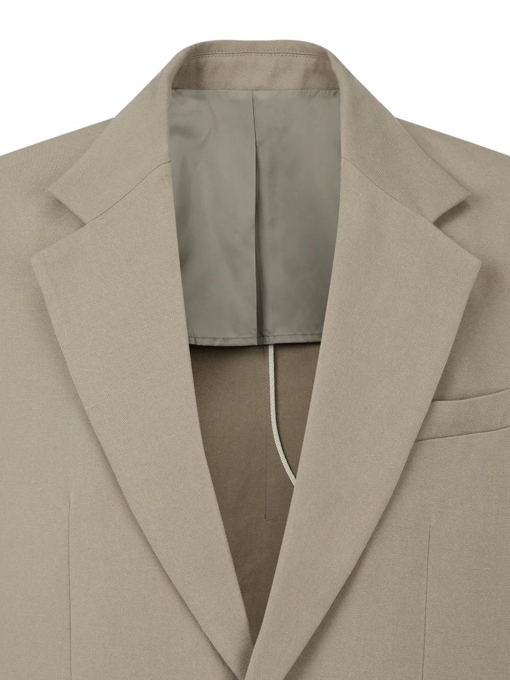  Tomboy Single-breasted Blazer - Neutrals 
