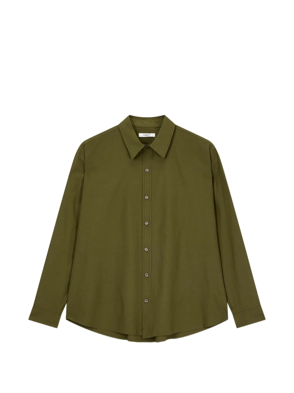 TOMBOY buttoned long-sleeve shirt - Verde