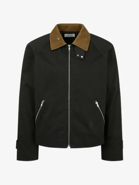 TOMBOY corduroy-collar jacket