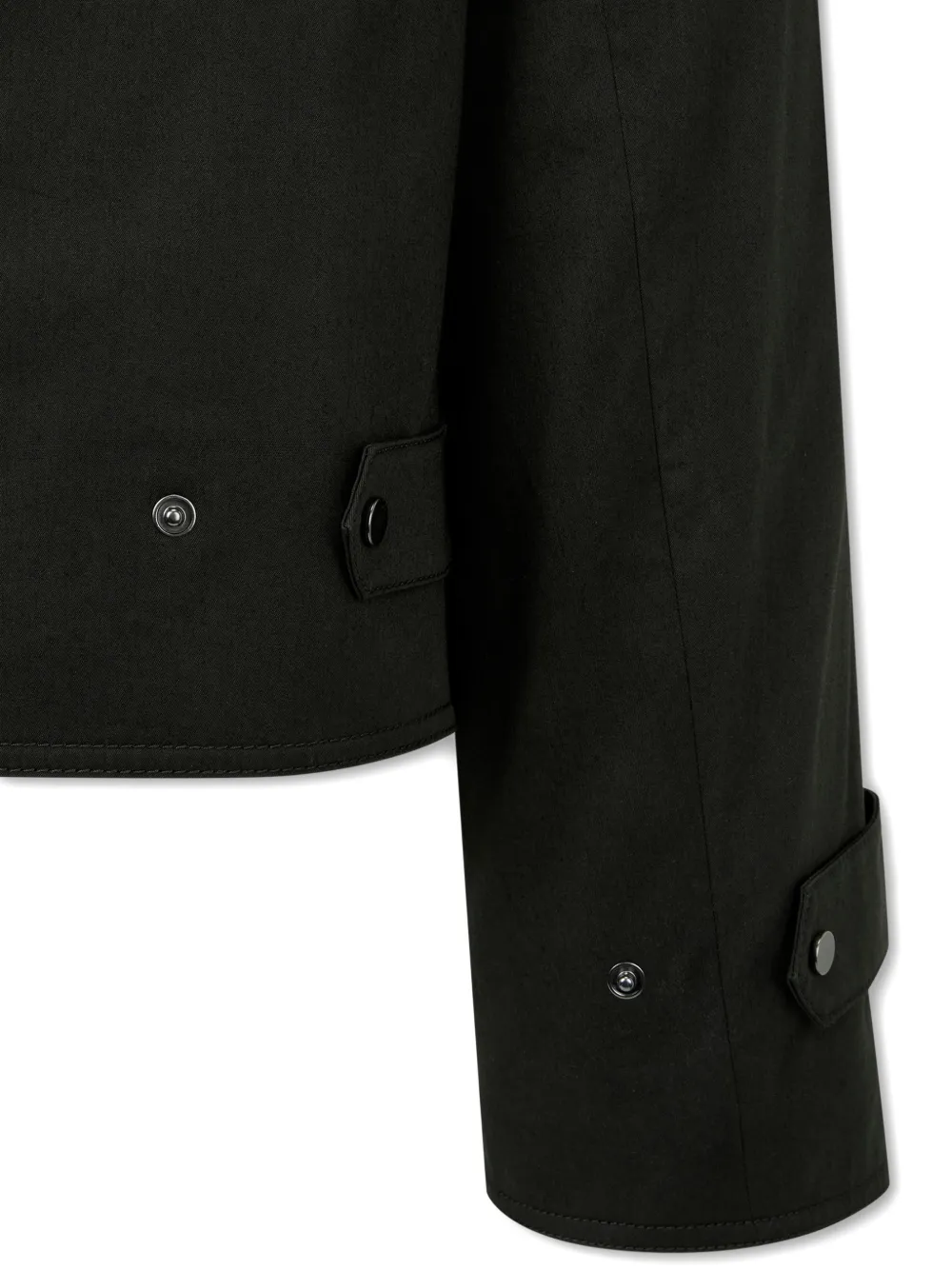 TOMBOY Jack met ribfluwelen kraag Groen