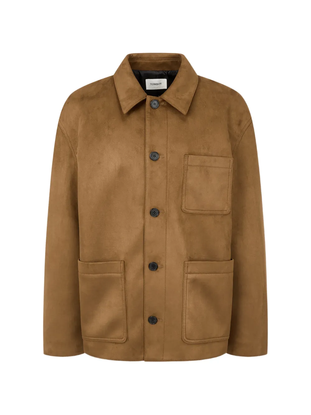 TOMBOY patch-pockets jacket - Marrone