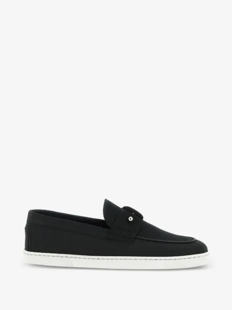 Christian Louboutin Chambeliboat hardware-detail leather loafers