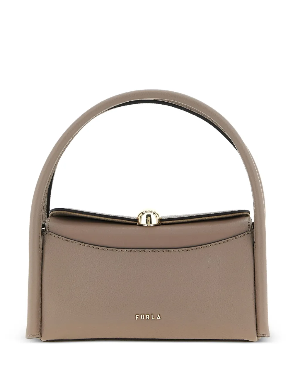 Furla Nicole grained-effect mini bag - Toni neutri