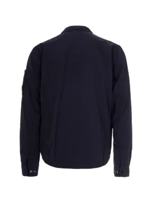新品 C.P. COMPANY 薄手 ナイロン シャツジャケット ダークネイビー C.P. Company メンズ シャツジャケット通販 - FARFETCH