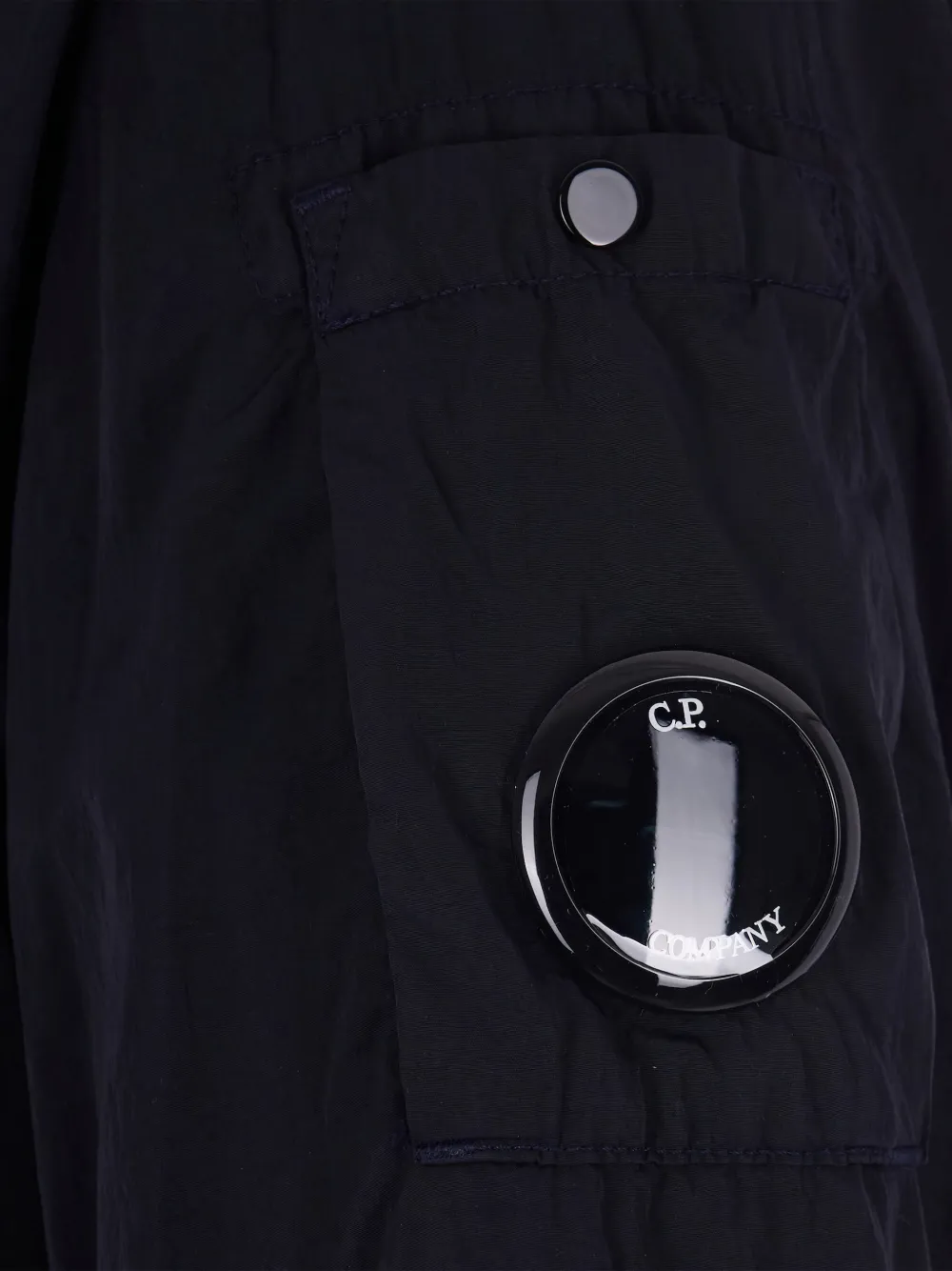 C.P. Company Shirtjack met klepzak Blauw