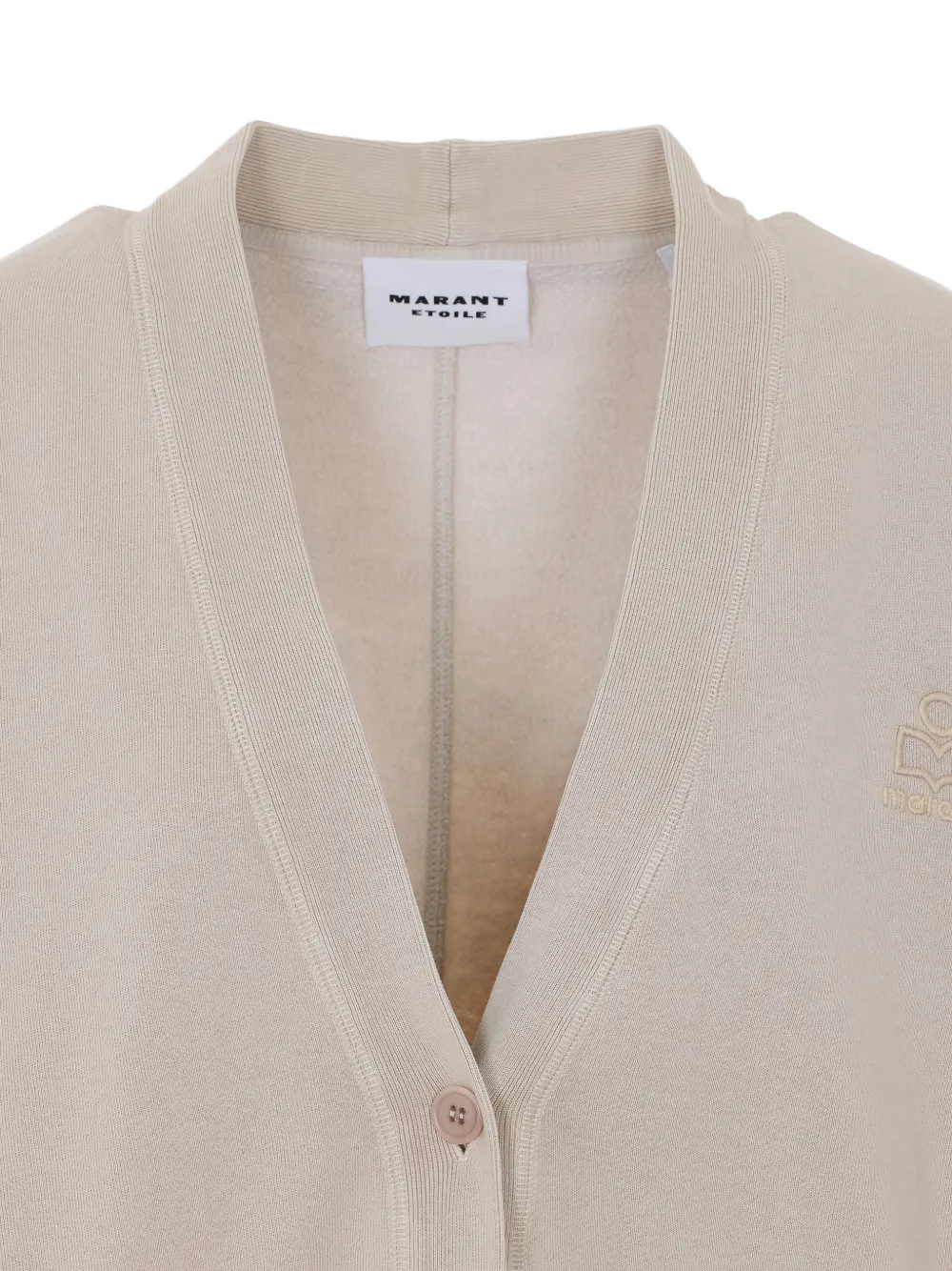 Embroidered V-Neck Cardigan