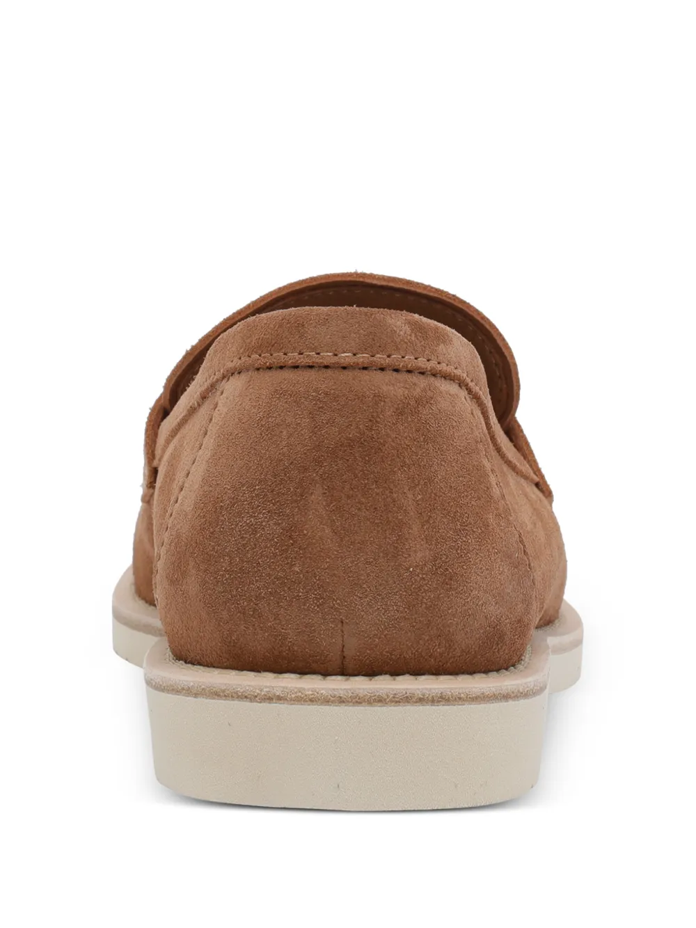 Brunello Cucinelli Loafers met ronde neus Bruin