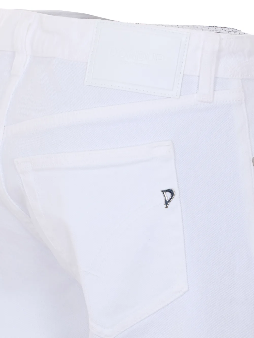 DONDUP Coco jeans met manchetten Wit