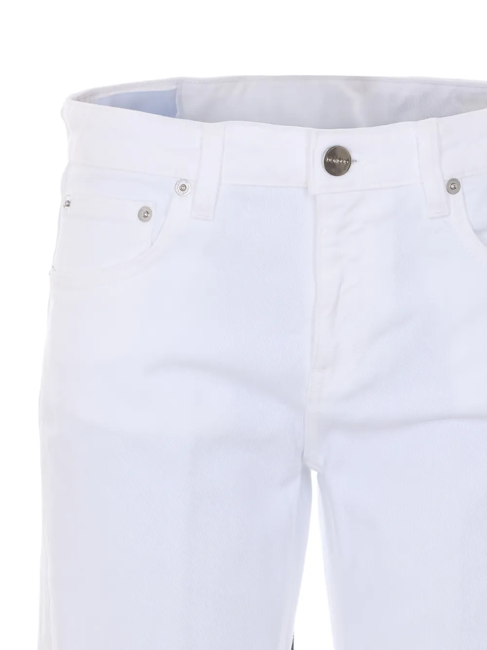 DONDUP Coco jeans met manchetten Wit