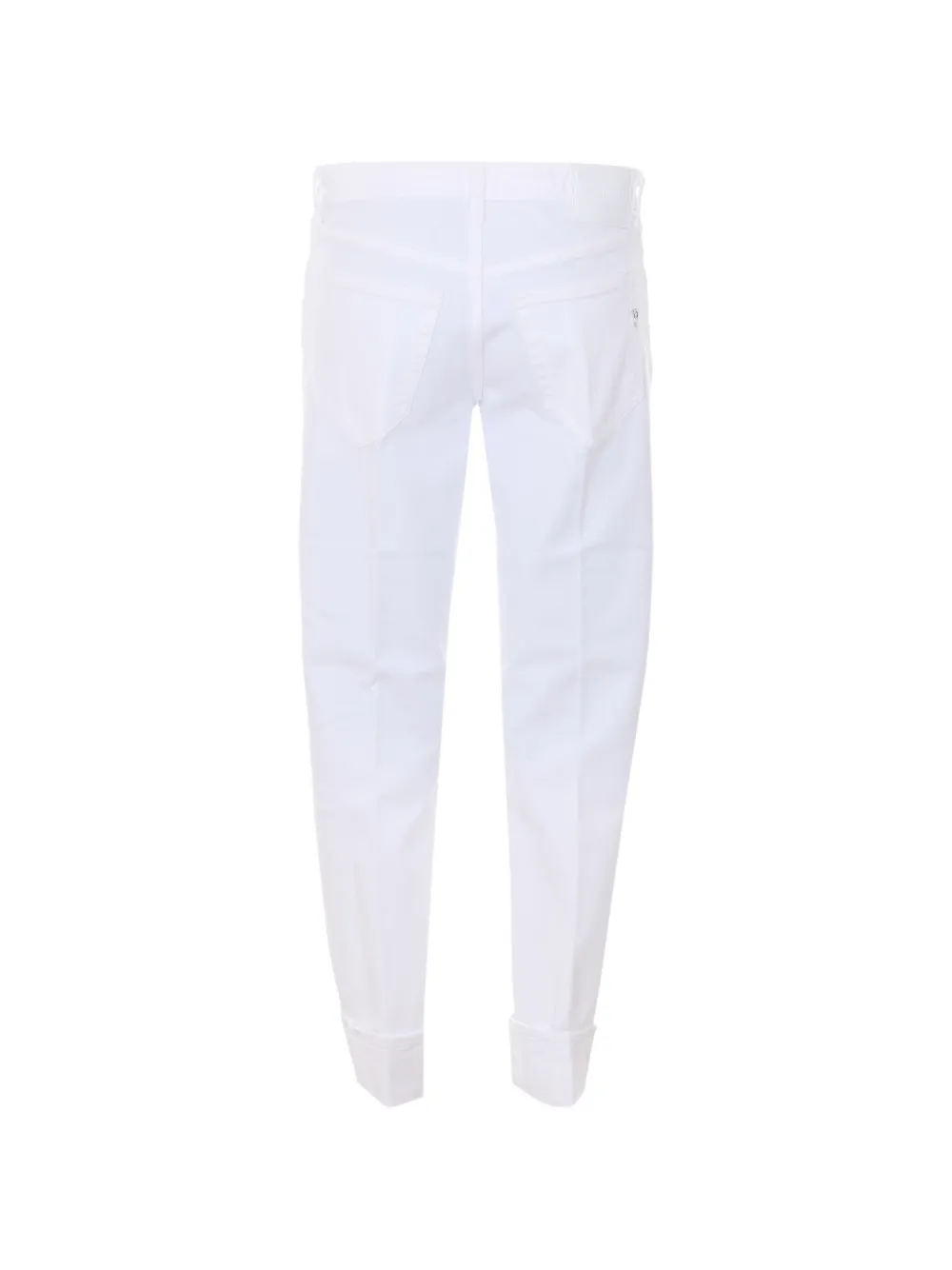 DONDUP Coco jeans met manchetten Wit
