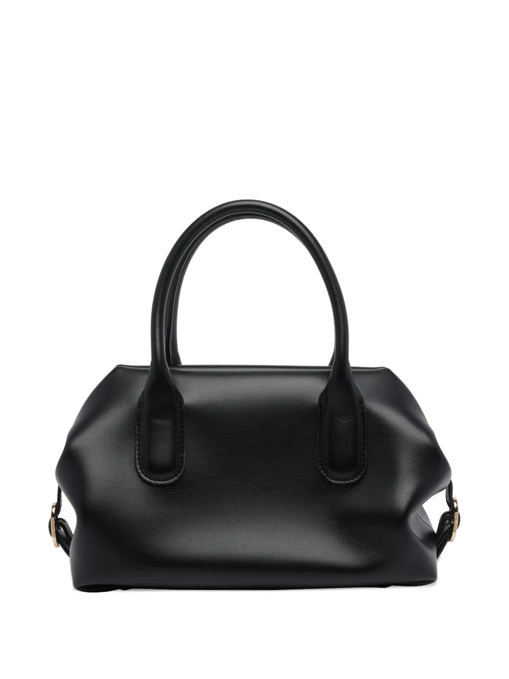 Themoirè Kleine Delia shopper met handvat Zwart