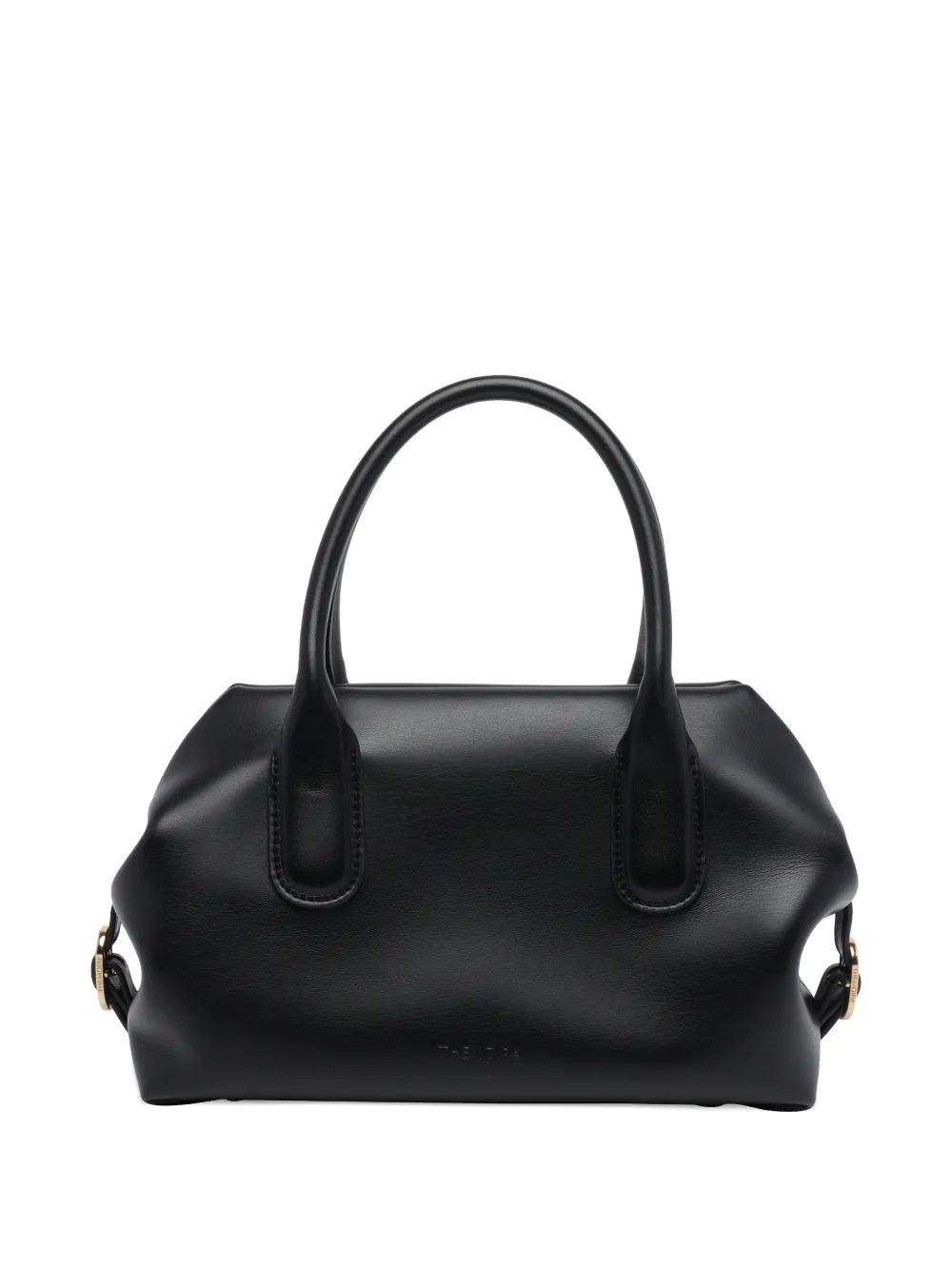 Themoirè small Tallia Trank top handle tote bag - Nero