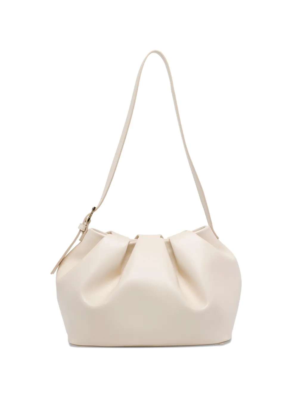 Themoirè Athena gathered shoulder bag - Toni neutri