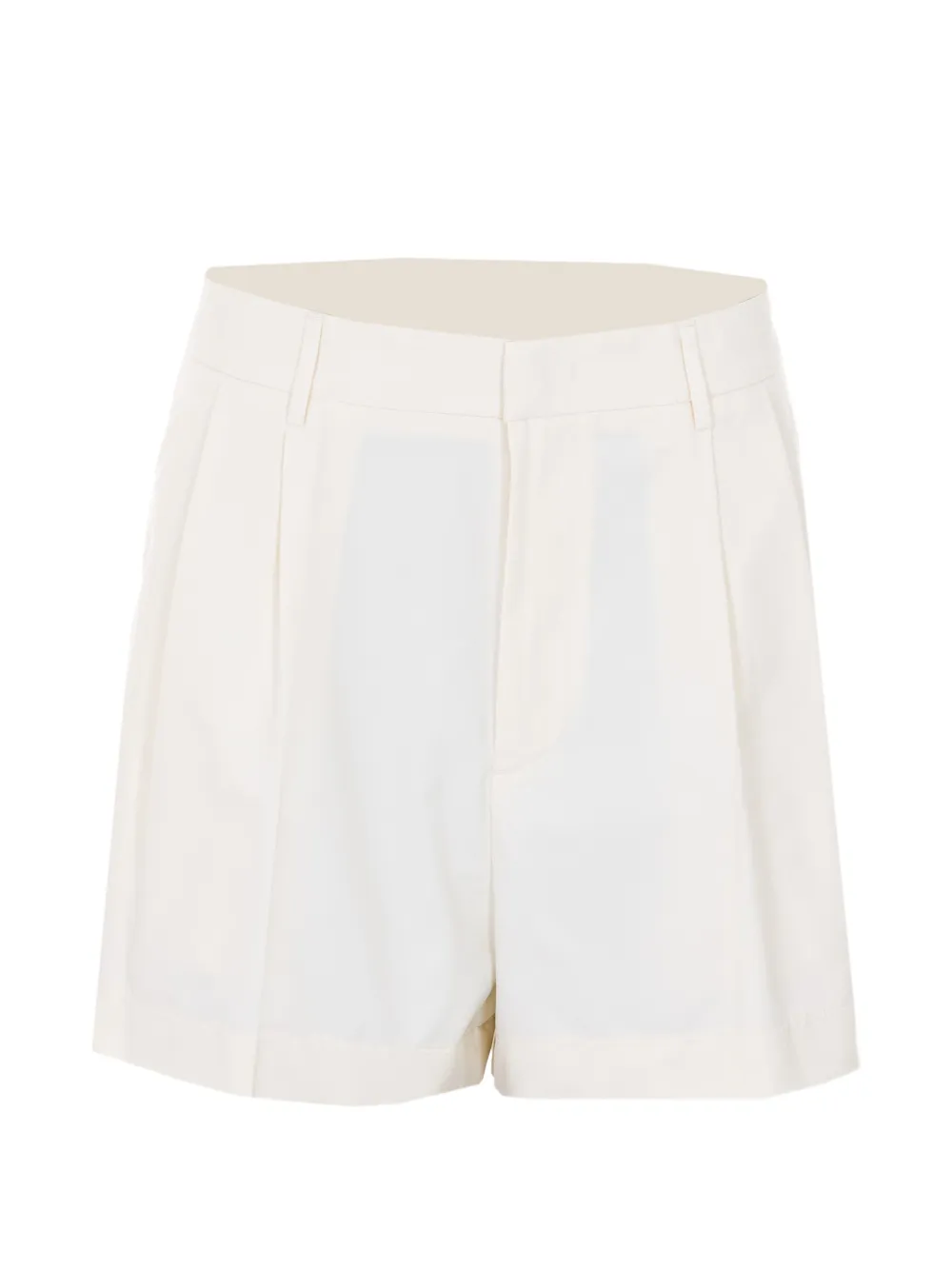Fabiana Filippi elasticated flared shorts - Toni neutri