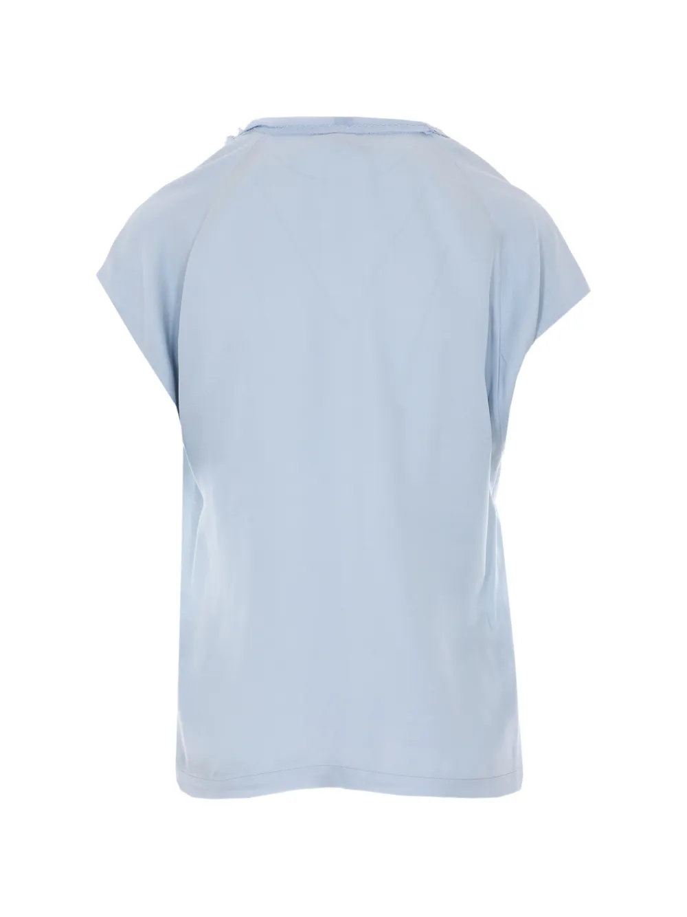  Pinko Bertha Tie-detail Blouse - Blue 