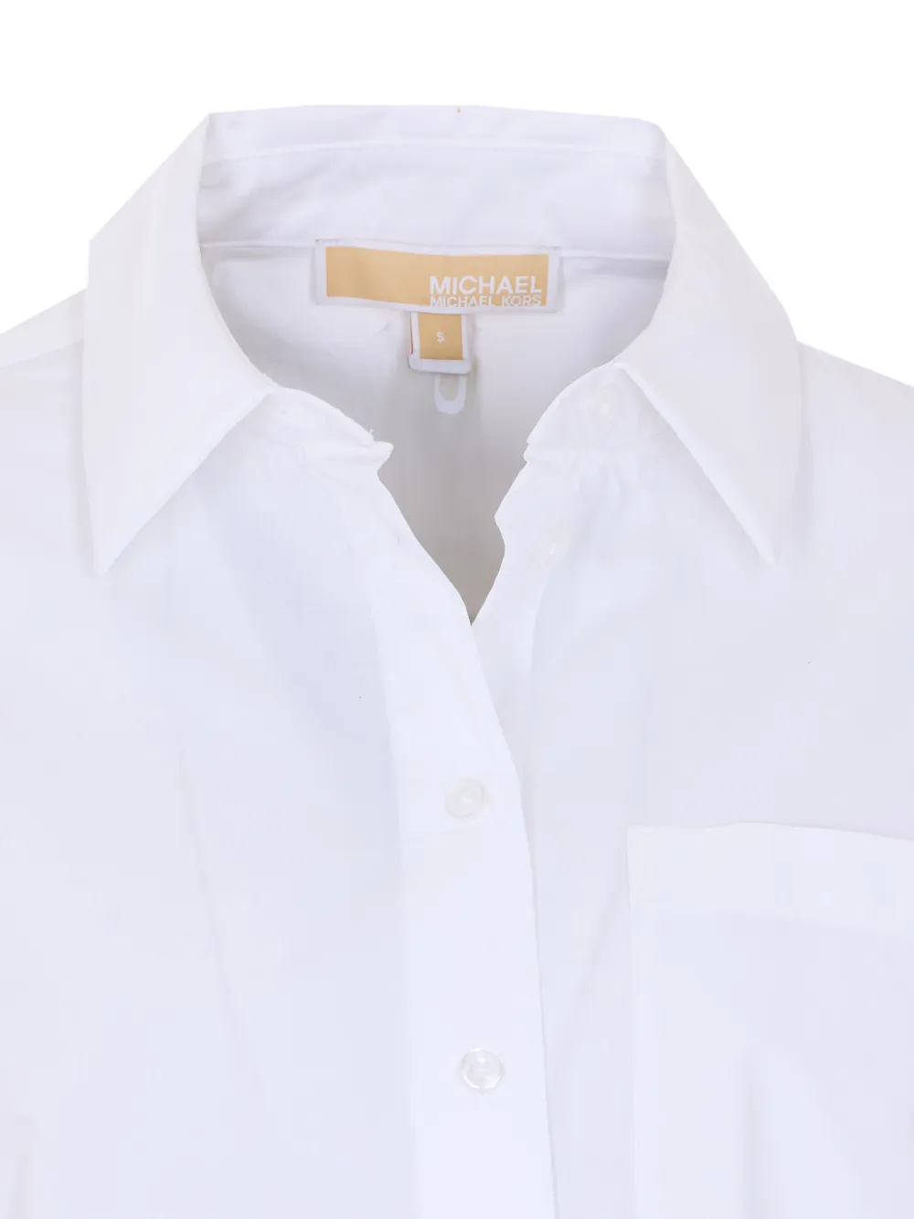 Michael Kors Blouse met opgestikte zak Wit