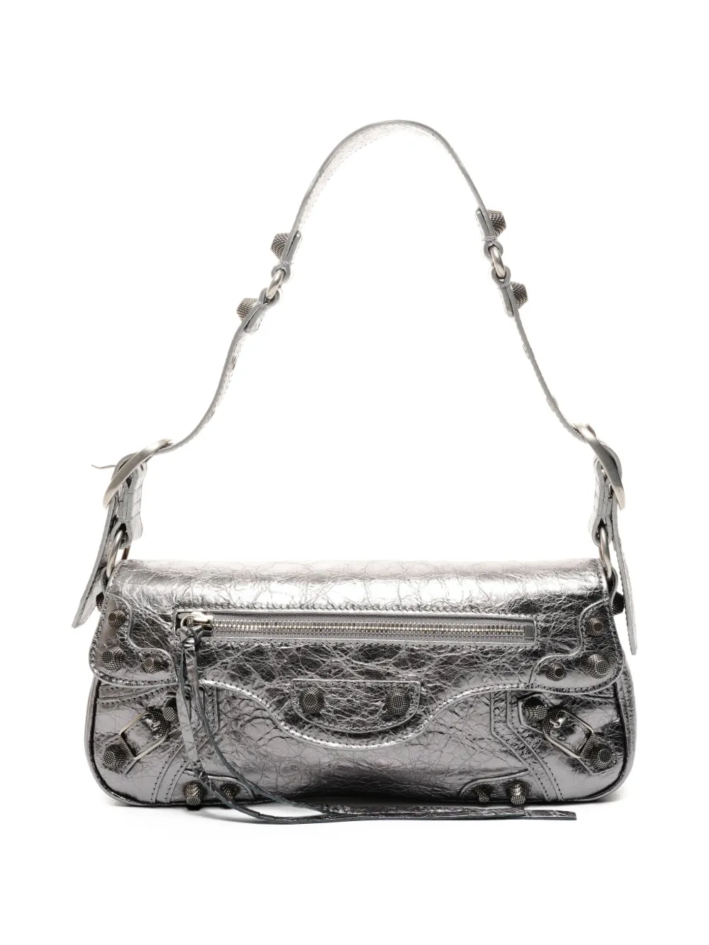 Balenciaga Pre-Owned 2021-2025 studded shoulderbag - Argento