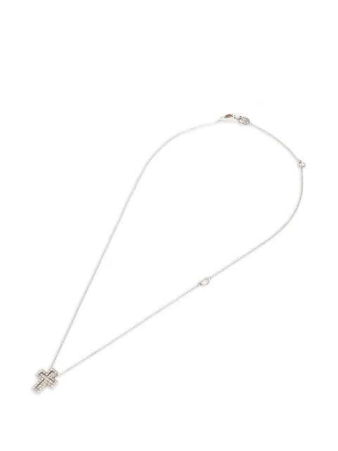 Damiani diamond cross necklace