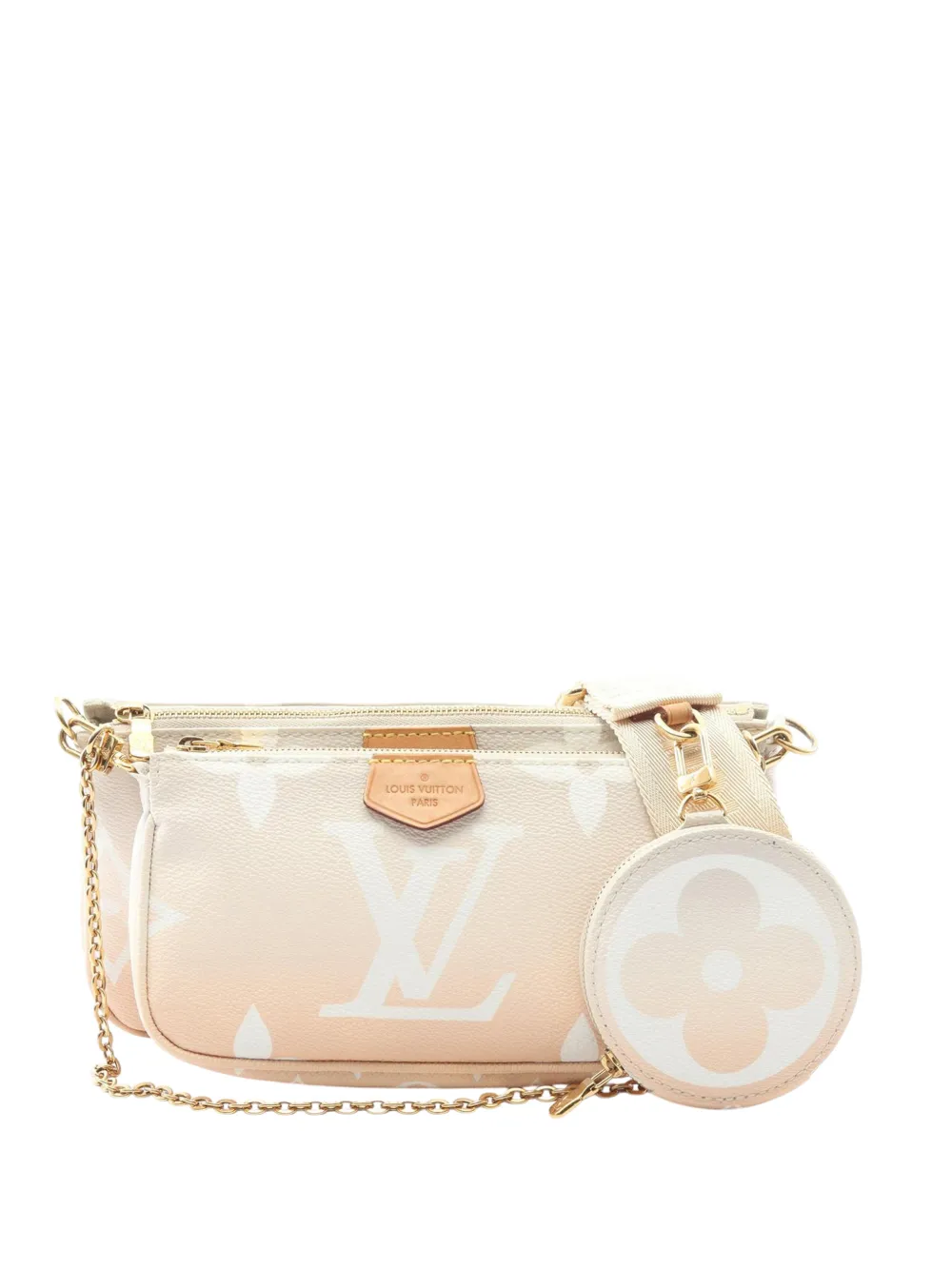 Louis Vuitton Pre-Owned 2021-2026 Monogram Giant By The Pool Multi Pochette Accessoires crossbody bag - Rosa