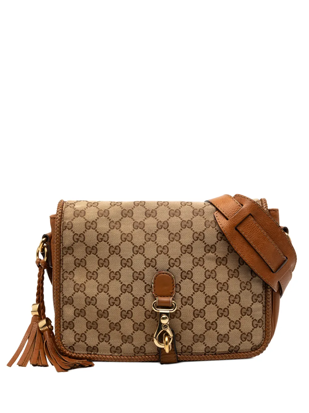 Gucci Pre-Owned 2000-2015 GG Canvas Marrakech crossbody bag - Marrone