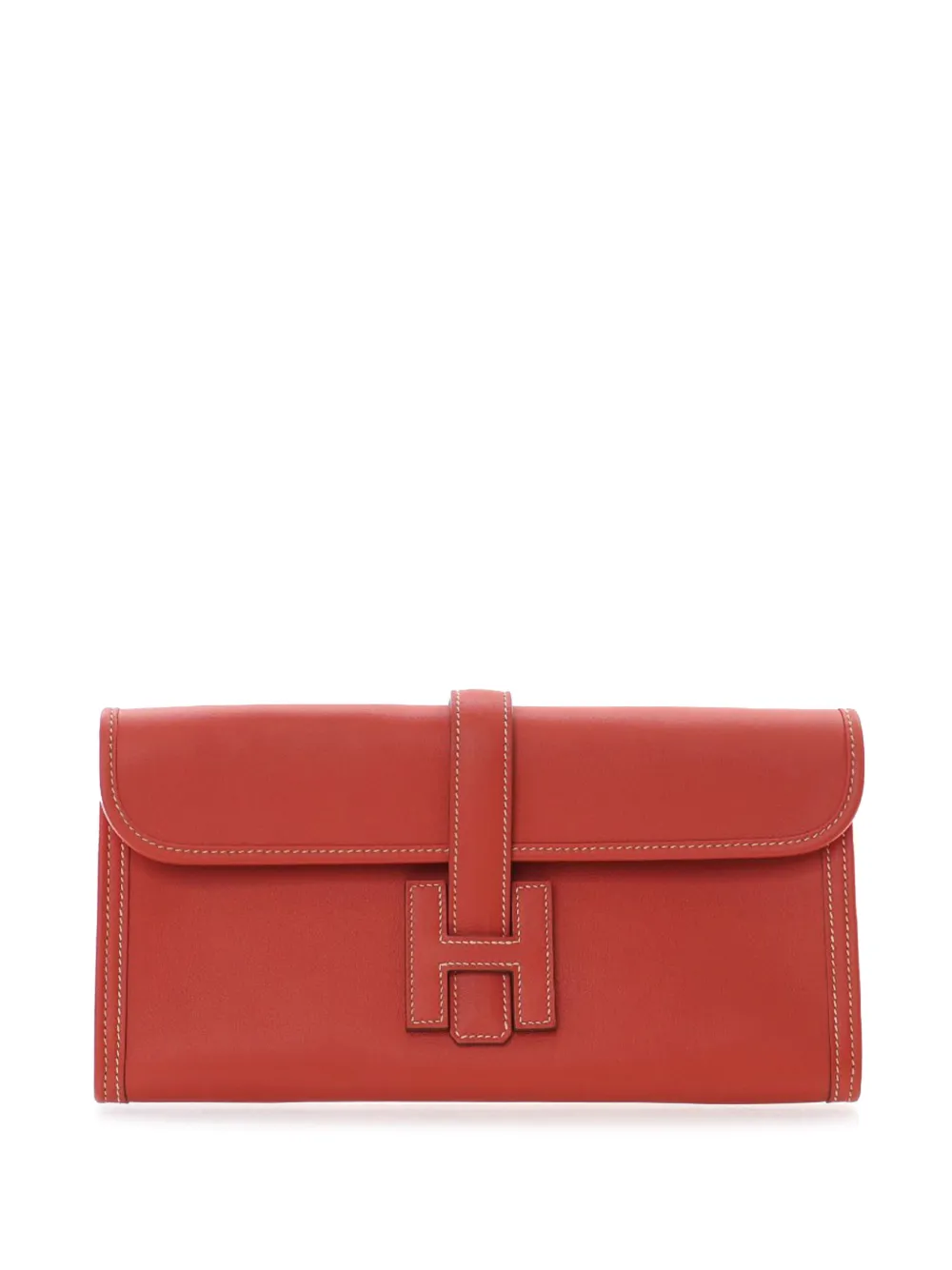 Hermès Pre-Owned 2013 Swift Jige Elan 29 clutch bag - Arancione