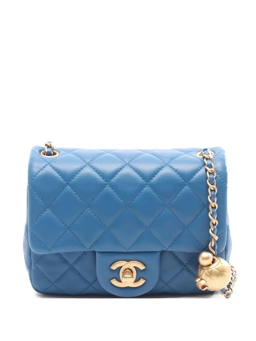 CHANEL Pre-Owned Borsa a spalla matelassé 2019 - Blu