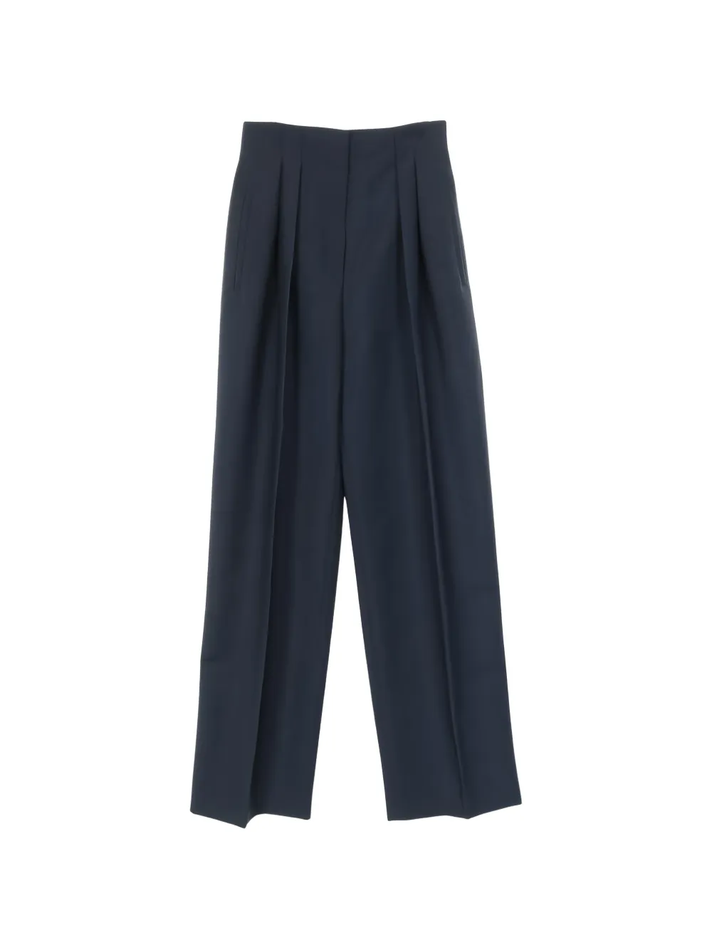 Fendi Pre-Owned 2020s high-waisted trousers - Blu